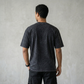 Black Acid Wash Oversized T-shirt