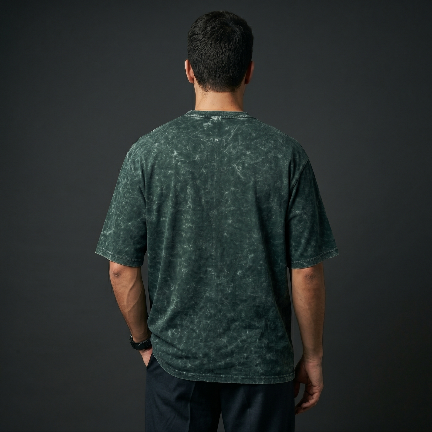 Plain Acid Wash Oversized T-Shirt