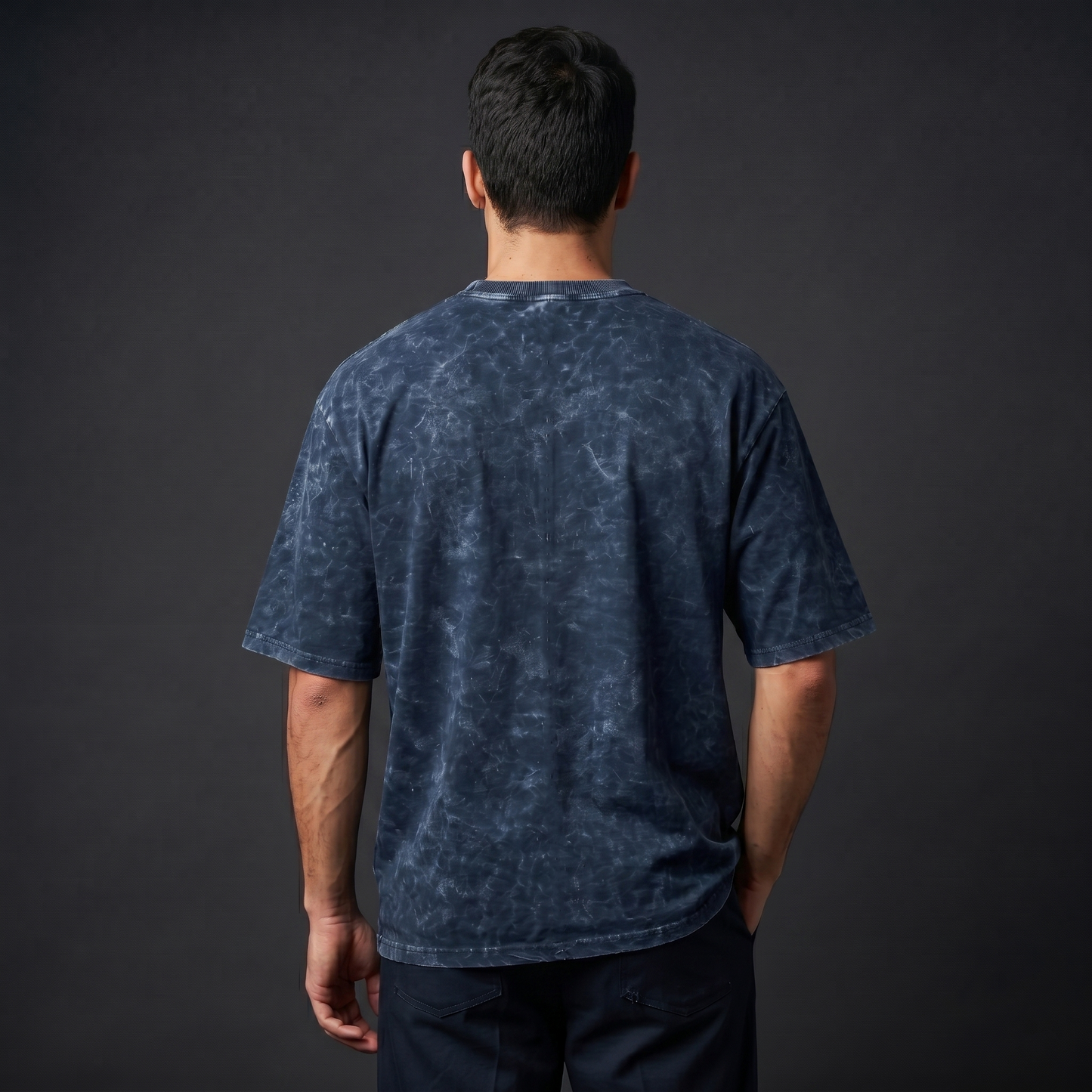 Plain Acid Wash Oversized T-Shirt
