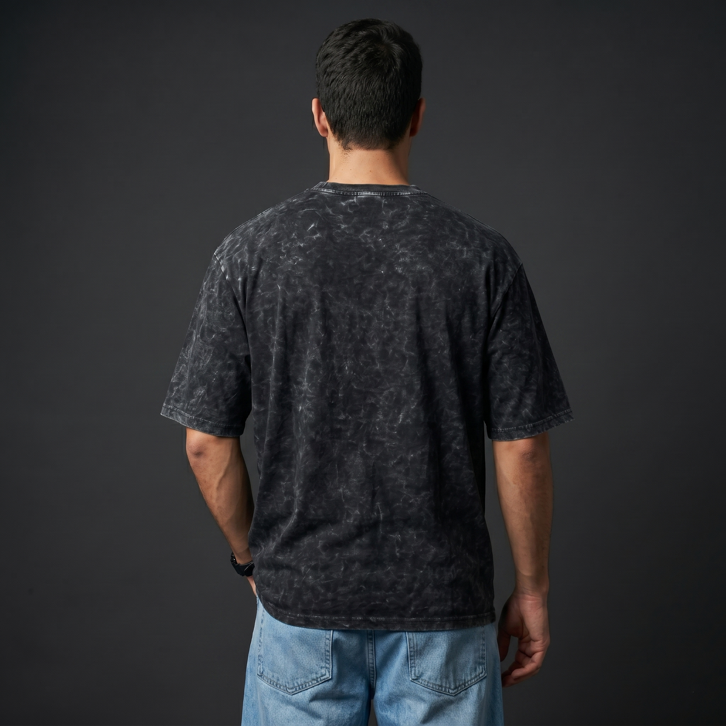 Plain Acid Wash Oversized T-Shirt