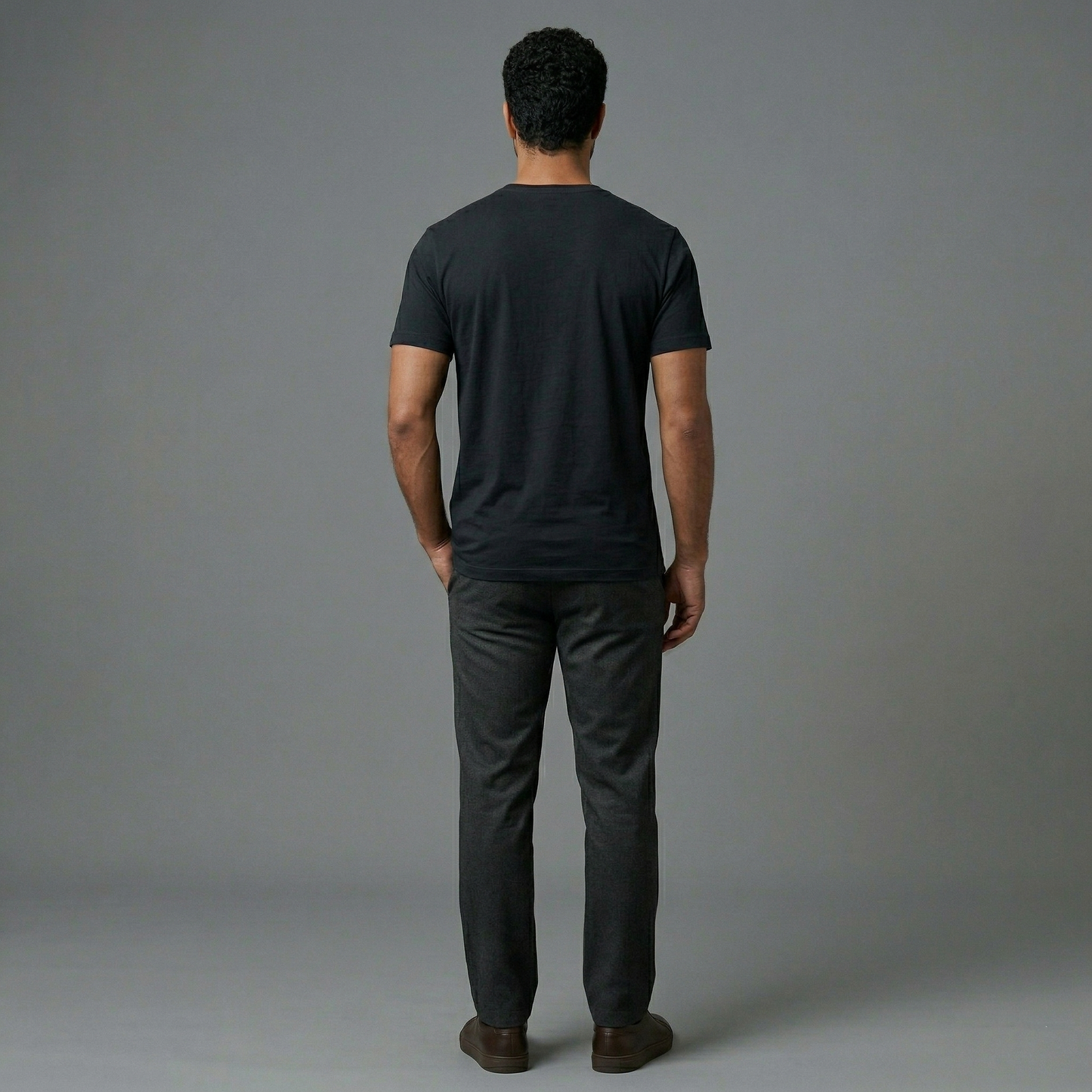 Plain Regular Fit T-Shirt (French Terry Cotton)