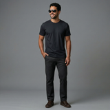 Plain Regular Fit T-Shirt (French Terry Cotton)