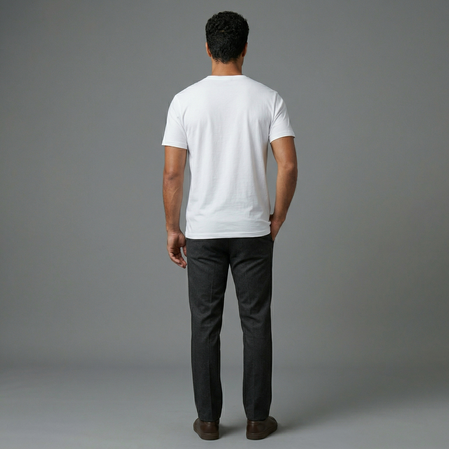Plain Regular Fit T-Shirt (French Terry Cotton)