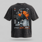 Acid Wash Oversized T-Shirt with Uthopia Back Print